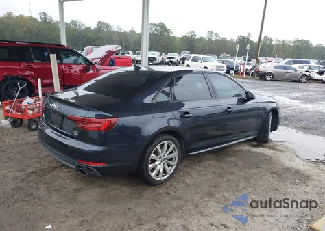 2018 Audi A4 2.0T Ultra Premium/Tech Premium from USA, damaged, VIN WAUKMAF44JN001828